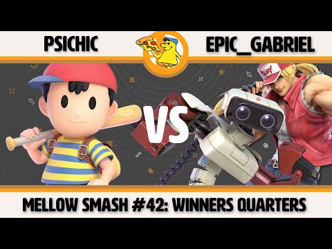 Mellow Mushroom SSBU #42 - Psichic (Ness) vs Epic_Gabriel (Terry/ROB) Winners Quarters