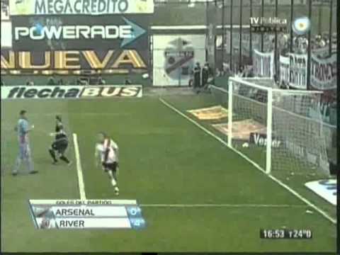 Arsenal 0-4 River Plate Torneo Inicial 2012