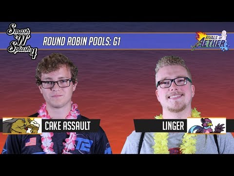 Smash'N'Splash 4: T2|Cake Assault (Forsburn/Zetterburn) vs Linger (Wrastor)