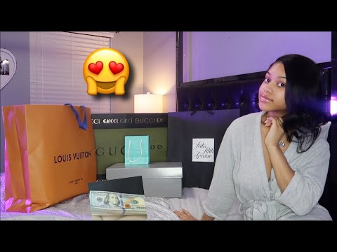 WHO WAS MY VALENTINE 🥰 | saks shopping spree