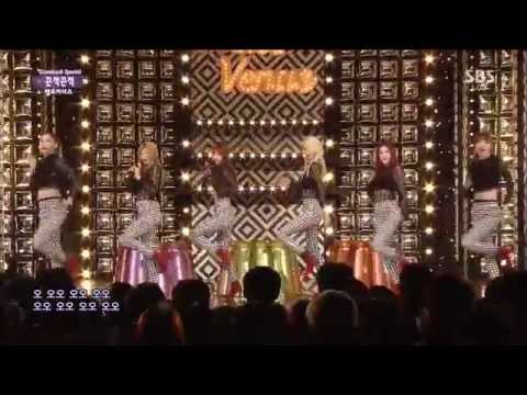 [FULL HD] 141109 Hello Venus - Sticky Sticky [Inkigayo]