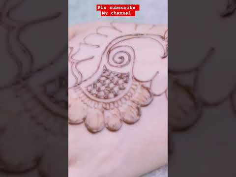 #beautiful and easy mehndi design # simple aur sundar mehndi design #shorts #viral