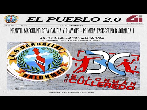 INFANTIL MASCULINO COPA GALICIA Y PLAY OFF - PRIMERA FASE-GRUPO B JORNADA 1