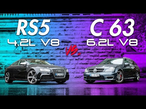 Das V8 Sauger Duell - Audi RS5 8T vs. Mercedes-AMG W204 C63 | RB Engineering