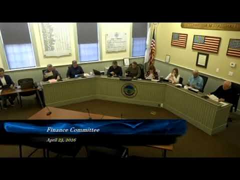 From the Finance Committee