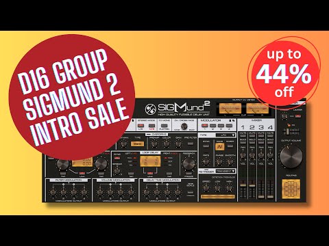 D16 Group Sigmund 2 Intro Sale - up to 44% Off 👍
