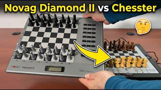 Chesster Challenger 6120 vs Novag Diamond II Rare Chess Computer 🟡 Gadgetify