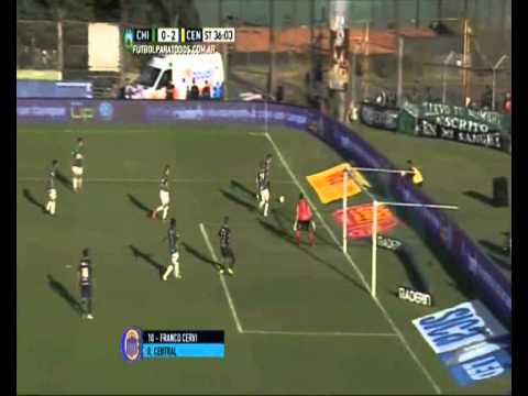 Gol de Cervi [Nueva Chicago 0-2 Rosario Central]