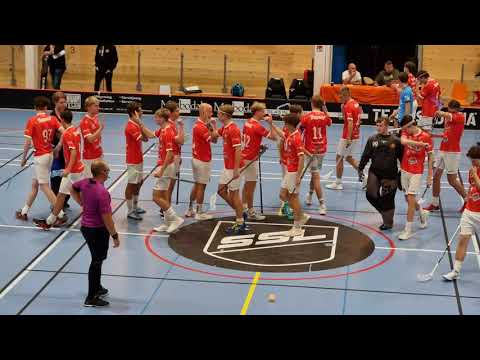 1:a perioden Höllvikens IBF-Warberg IBF, Juniorallsvenskan I HJ18 210925