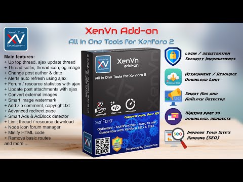 XenVn addon version 2.0 for Xenforo 2.3