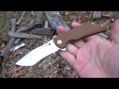 Tangram Rumble Folding Knife Review ($23) - Kizer