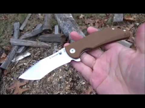 Tangram Rumble Folding Knife Review ($23) - Kizer Video