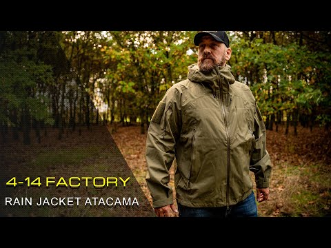 4-14 FACTORY RAIN JACKET ATACAMA