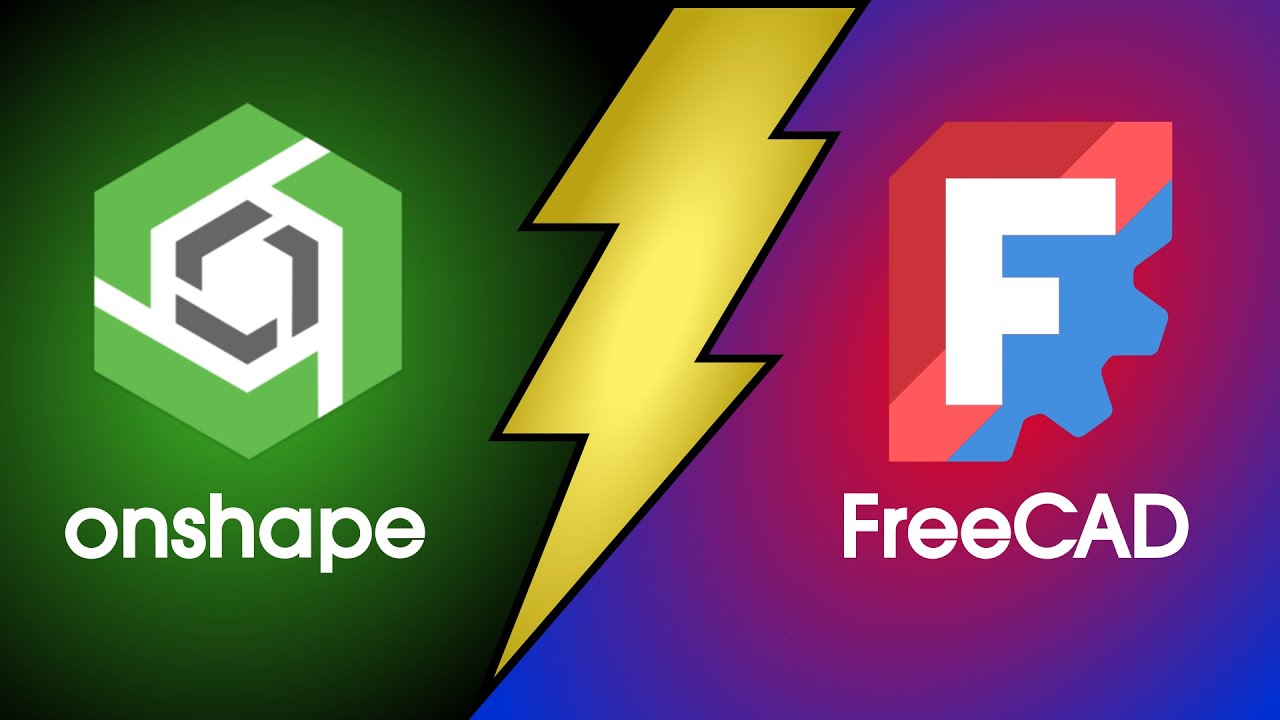 FreeCAD VS Onshape - Who's the best ? Choice for Beginner (Simple Part and Assembly)