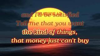 Michael Buble   Can&#39;t buy me love karaoke