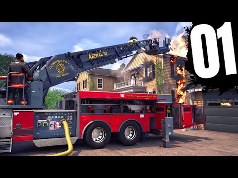 Firefighting Simulator Ignite 4K Gameplay German - Hard Beam in the Fire