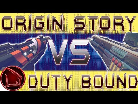 Destiny 2: Origin Story vs Duty Bound – Best Rampage Perk Auto Rifle & In-Depth Review Video