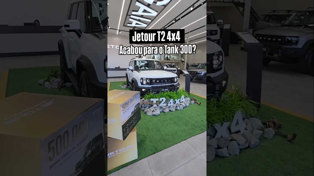 Jetour lança T2 4x4 no Brasil por R$ 340k