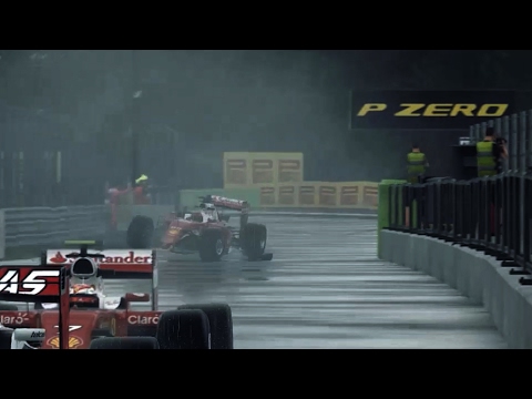 [PC] F1 2016 - Parabolica Overtake goes massiv wrong! | CRASH