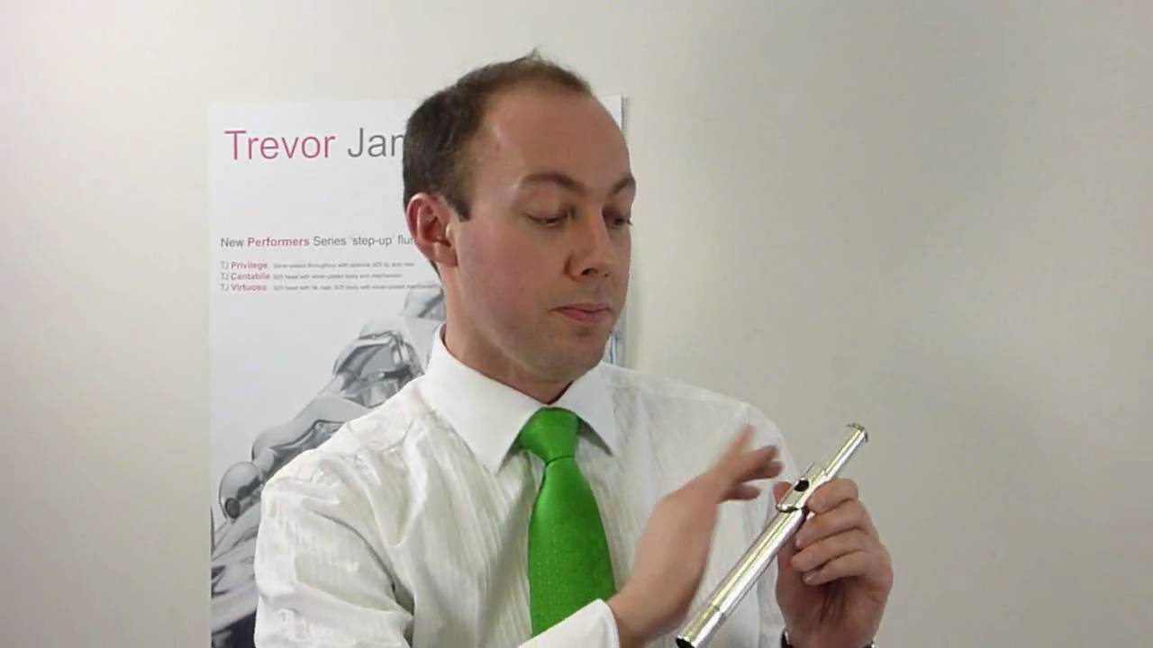 3. Flute Exercises - How to make a sound on the flute headjoint