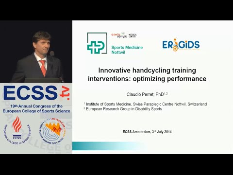 Innovative handcycling training interventions: optimizing performance - Dr. Perret