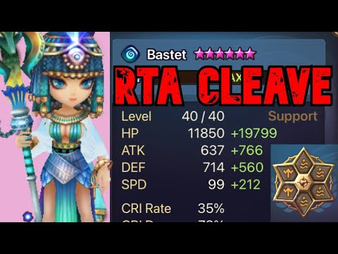 RTA CLEAVE!! TESTING WILL RUNES ON BASTET