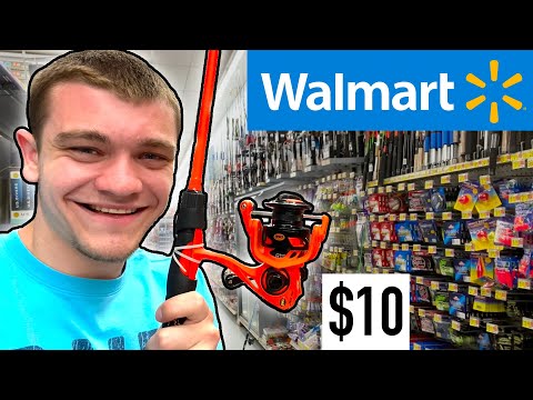 $10 Walmart Fishing Challenge!