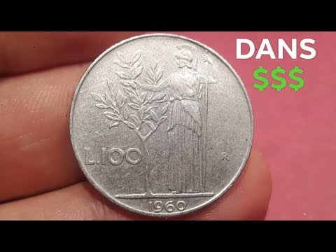 ITALY 1960 100 LIRE Coin VALUE + REVIEW