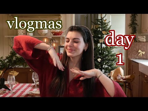 getting the house ready for Christmas!!! — vlogmas day 1