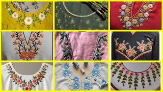Unique style hand embroidery designs / hand embroidery designs for dresses #handmade #embroidery
