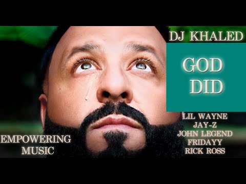 DJ Khaled ft. Jay-Z, Rick Ross, Lil Wayne, John Legend, Fridayy. GOD DID. #djkhaled #jay-z #lilwayne