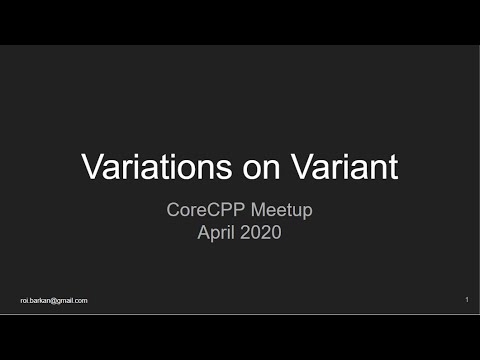 Variations on Variant