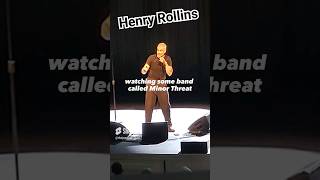 Henry Rollins talks 80’s DC punk! #punk #Rollins #shorts #punkrock #blackflag