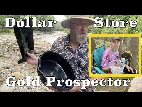 New Hampshire Gold Prospecting Day 3 / Dollar Store Challenge