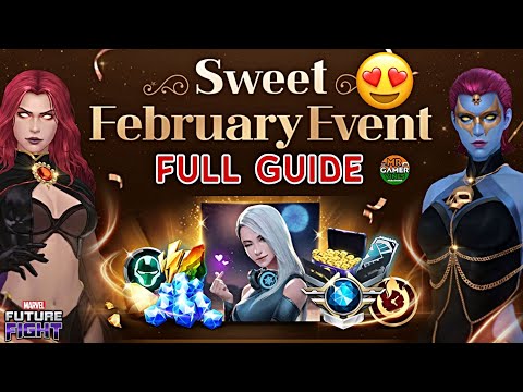 😍 Get Free Mega T2 Ticket Sweet February Event Full Guide | Marvel future fight