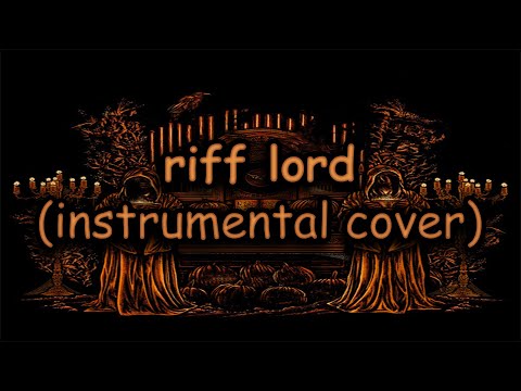 riff lord by first of october - instrumental cover