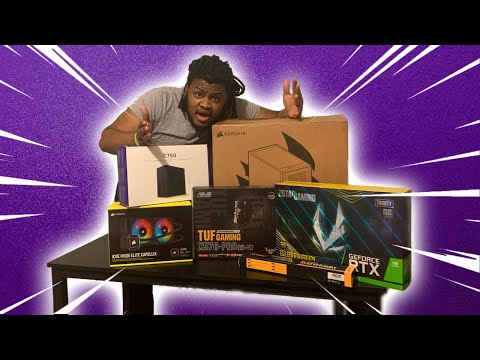 Building My First Gaming PC With My Son! BEST RTX 3080 GAMING PC BUILD W/ BENCHMARKS!