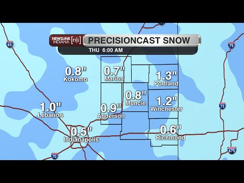 NewsLink Indiana Weather February 8, 2016 - Caleb Saylor