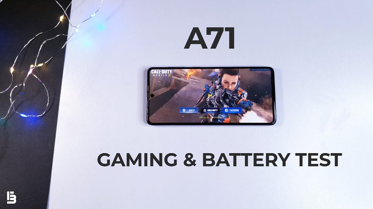 Samsung Galaxy A71 Gaming Review, Heating and Battery Test