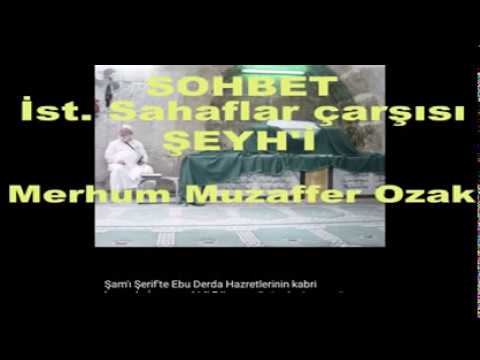 Sahabeden Ebu Derda hazretlerinden ibretlik nasihat.Muzaffer Ozak.