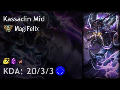 Kassadin Mid vs Annie - MagiFelix - EUW Challenger Patch 7.17
