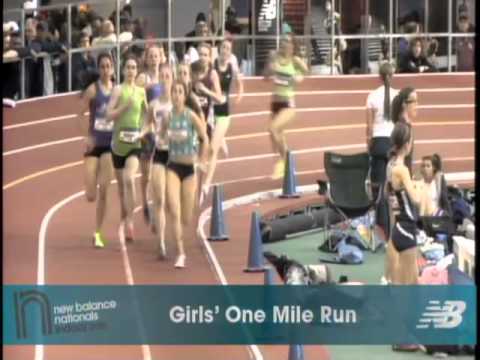 Girls Mile Heat 3 - New Balance Indoor Nationals 2011