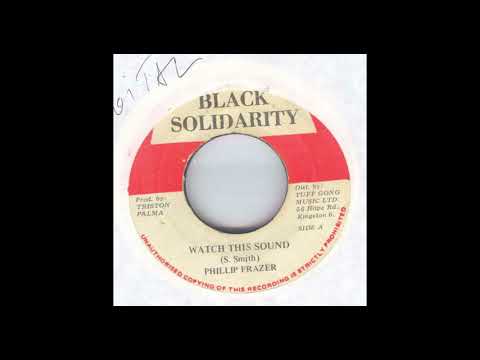 PHILLIP FRAZER - WATCH THIS SOUND + Freelance Band - RESISTANCE