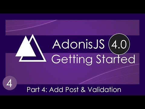 Getting Started With AdonisJS 4 0 1 Framework Intro Setup