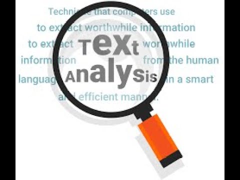 Text Analytics in Natural Language Processing