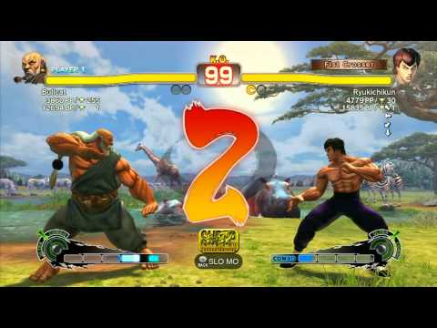 SSF4 AE: Bullcat (Gouken) vs Ryukichikun (FeiLong) - Ranked Match (720p HD)