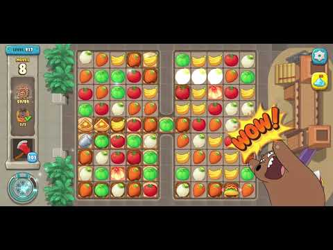 We Bare Bears the Puzzle for Kakao Season2 Level 917 - No Boosters