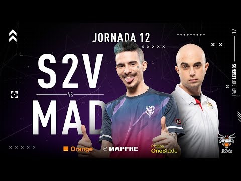 S2V ESPORTS VS MAD LIONS E.C. | Superliga Orange League of Legends | Jornada 12 | Temporada 2019