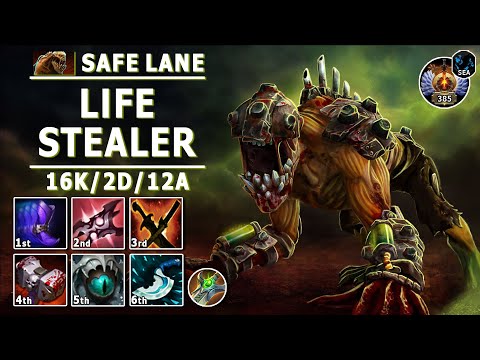 Lifestealer Safe Lane Carry | 7.31b | Savage LS Carry Play | Dota 2 Immortal Gameplay