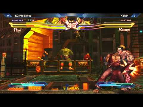 SFxTK: EG PR Balrog vs Kelvin - SF x TK Capcom Community Event